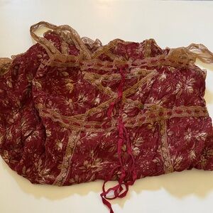 Vintage Betsey Johnson Babydoll Sheer Tank Top